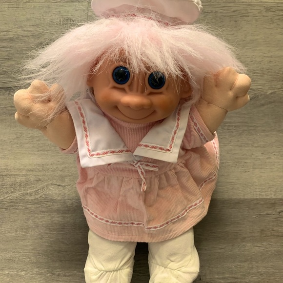 VINTAGE 80s Trolls by Russ (large, plush) - Picture 2 of 4